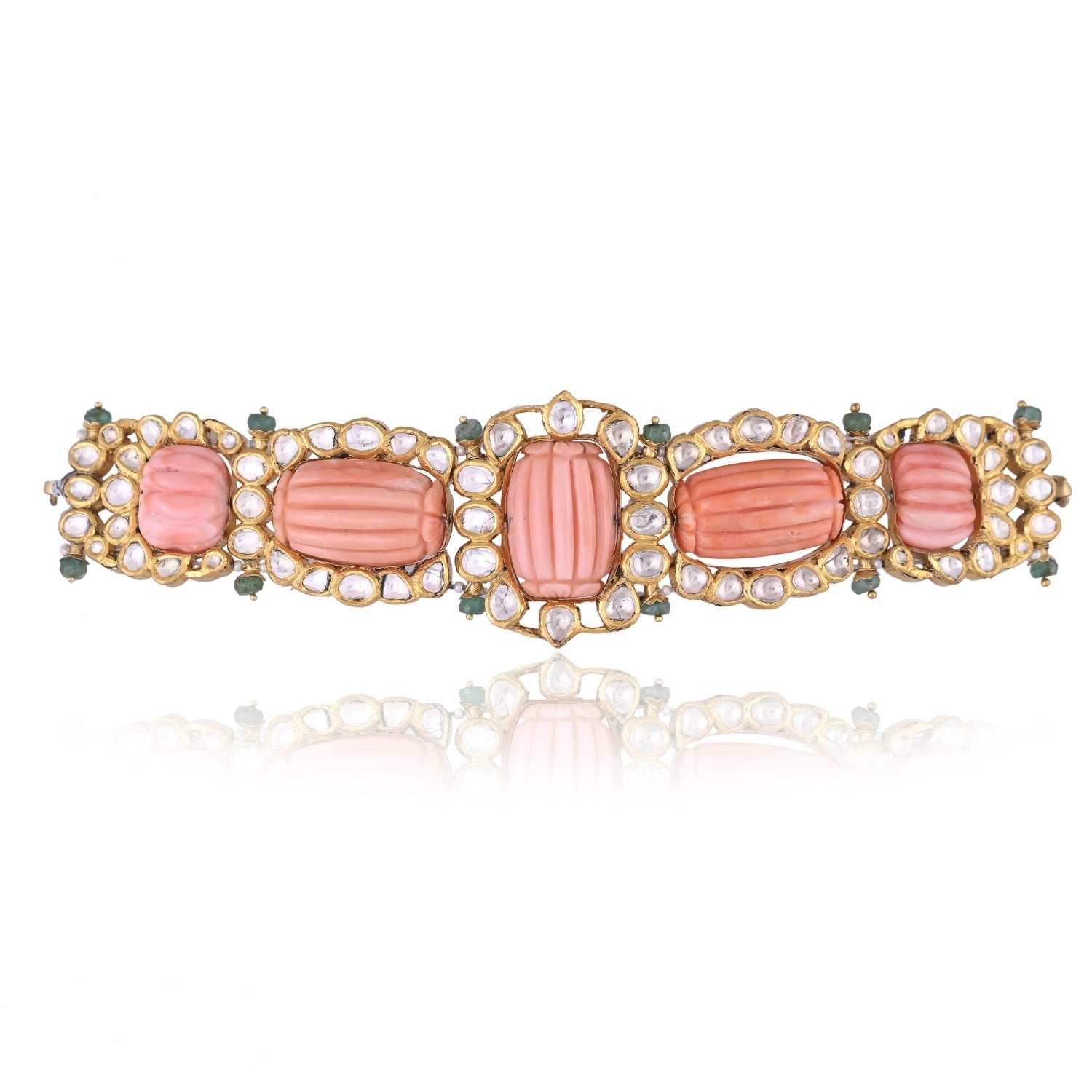 Classic Coral Choker Necklace