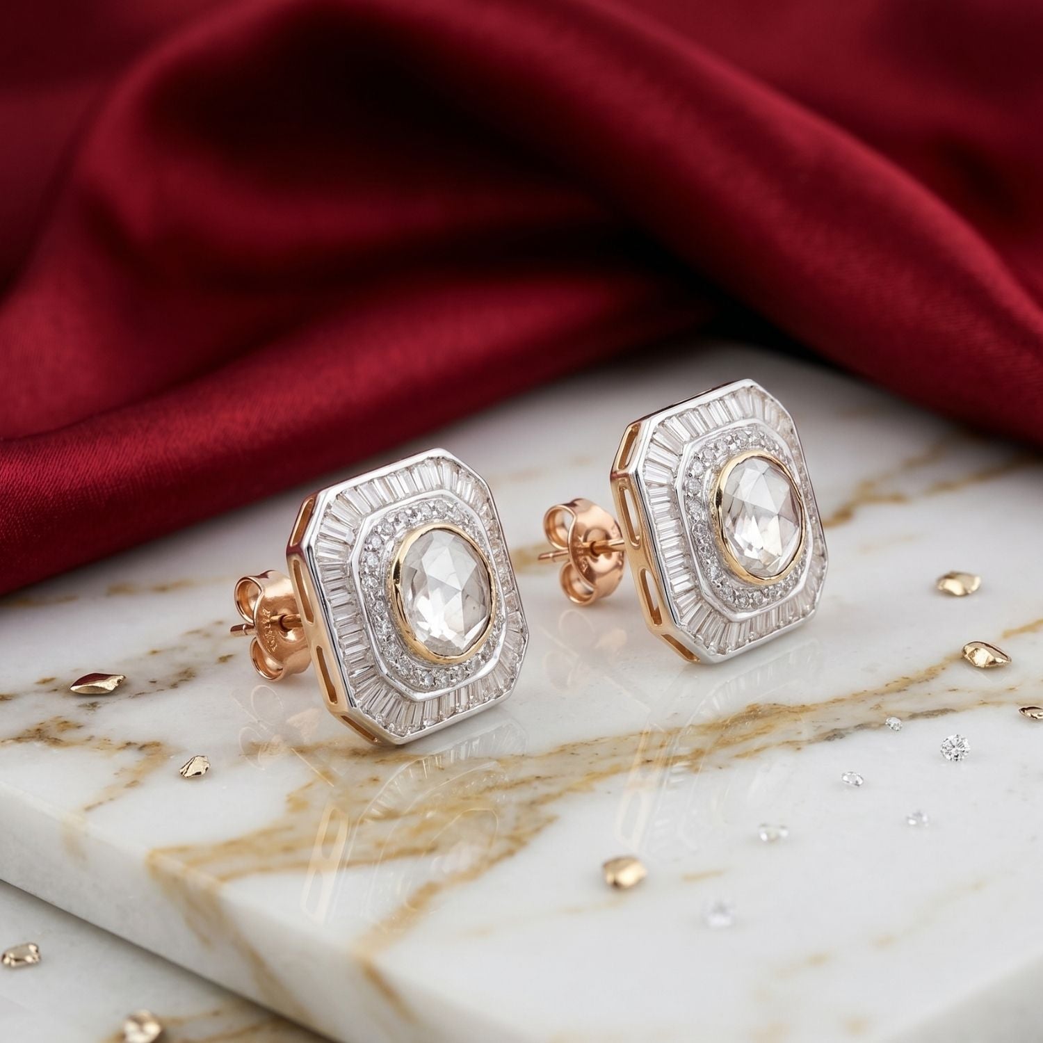 Diamond Cut Earrings