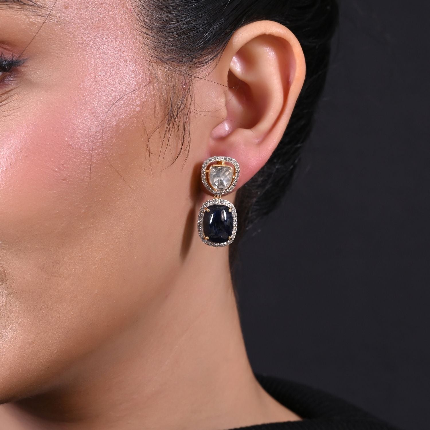 Scattered Light Drop Earrings