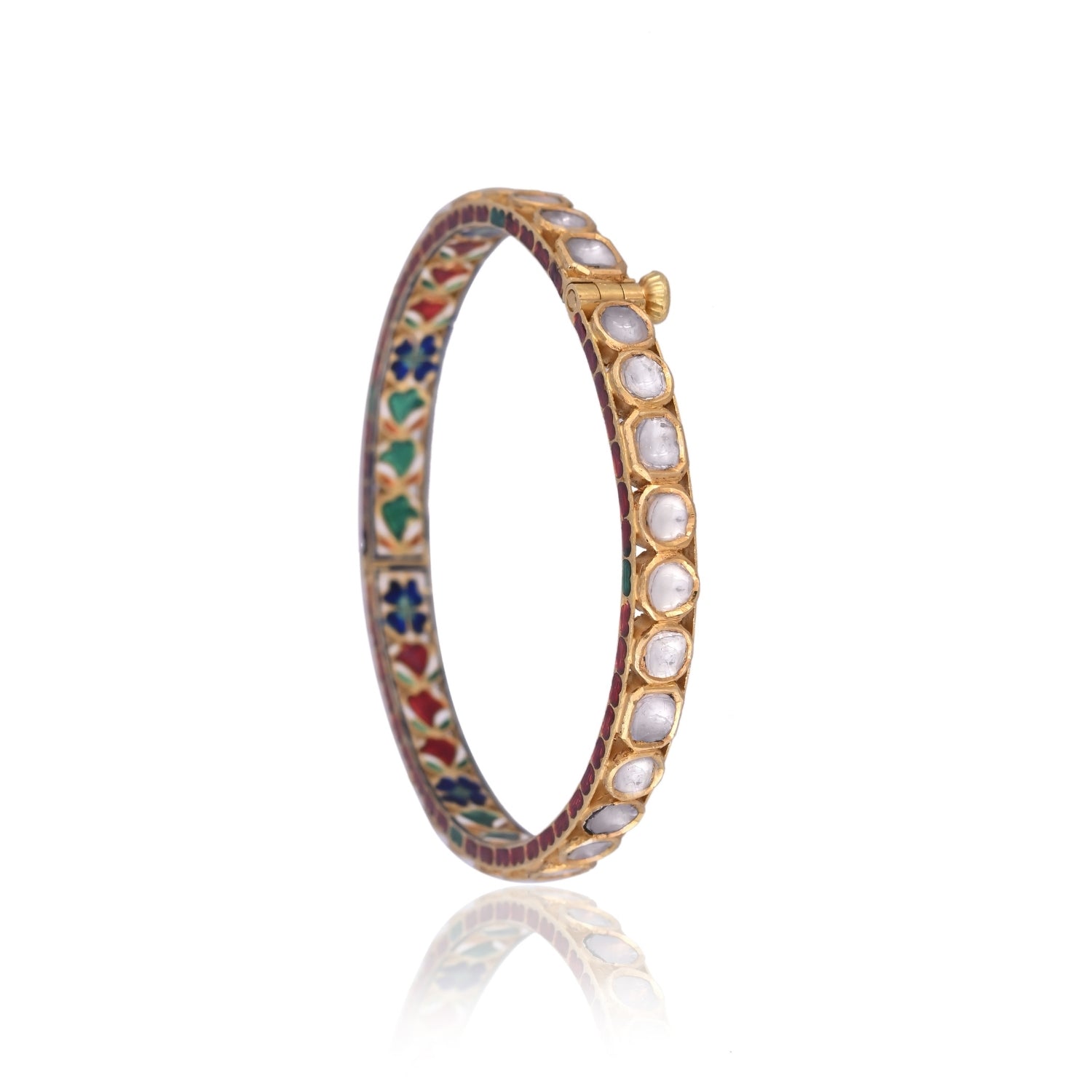 Veloura Polki Bangle