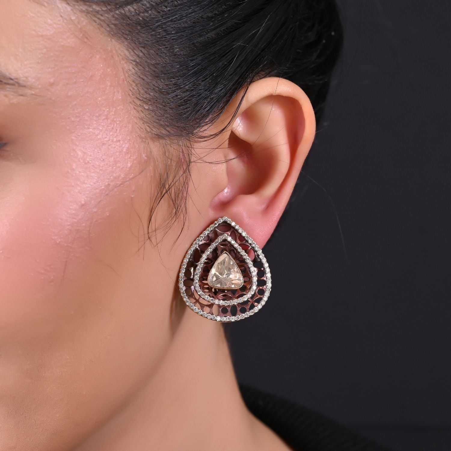 Lustre Polki Earrings