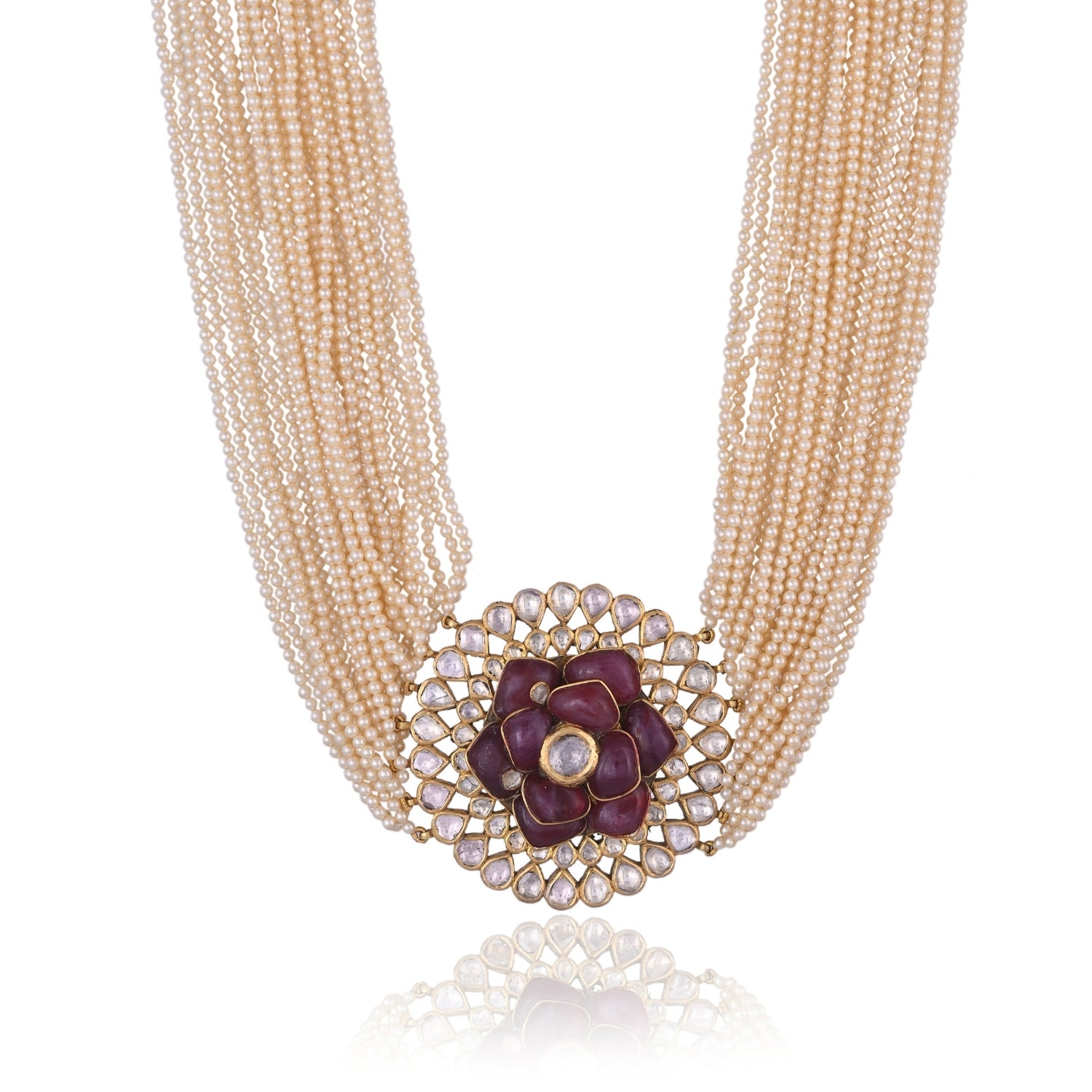 The Crimson Bloom Pendant