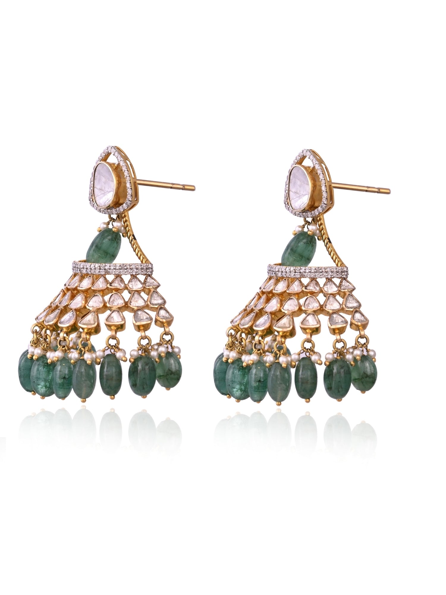 The Swinging Crest Earrings