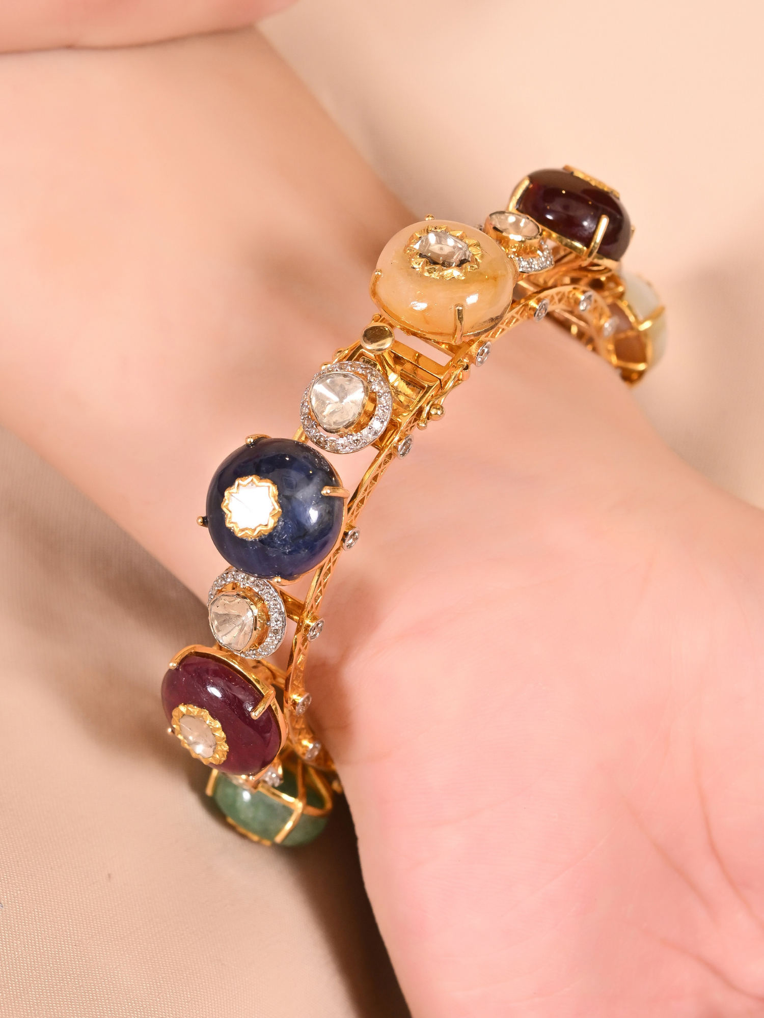 The Ninefold Navratna Bangle