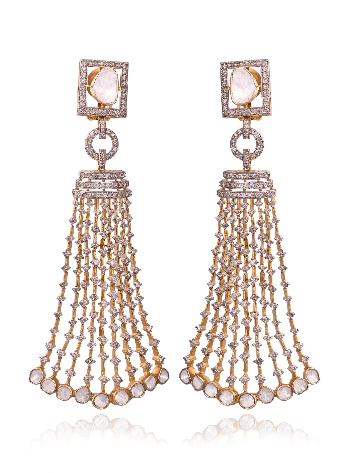 The Hanging Array Earrings