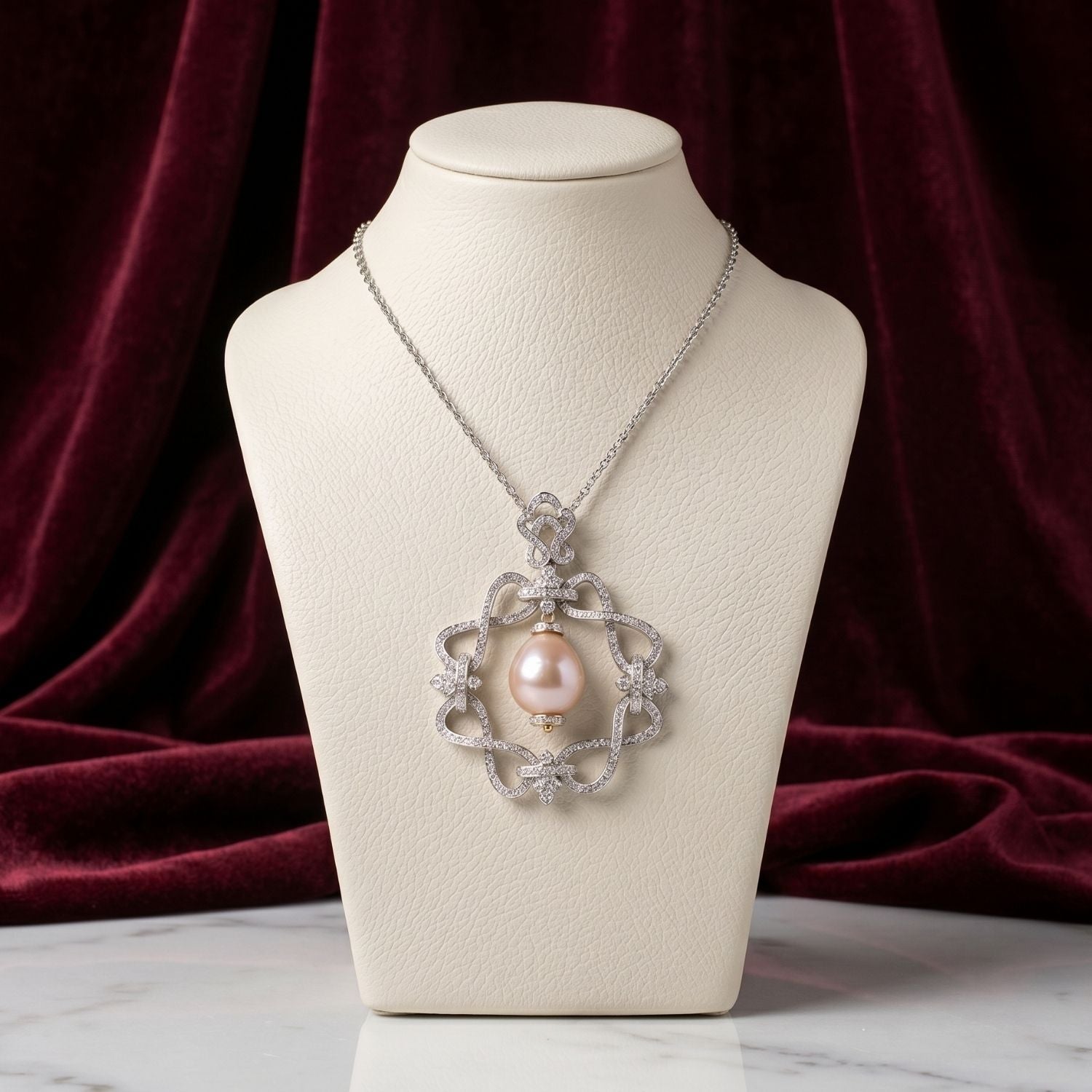 The Orbital Pearl Pendant