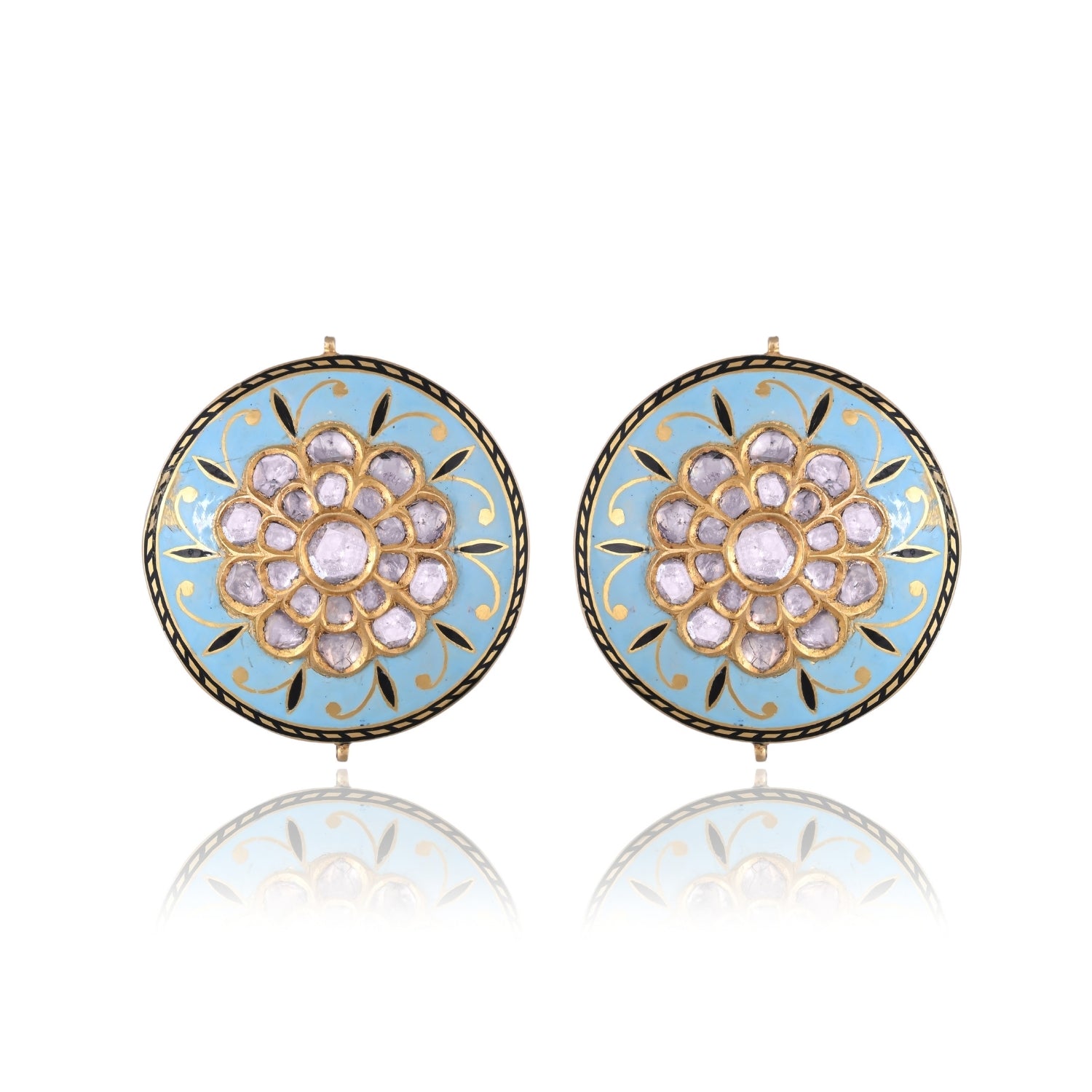 Celeste Polki Earrings