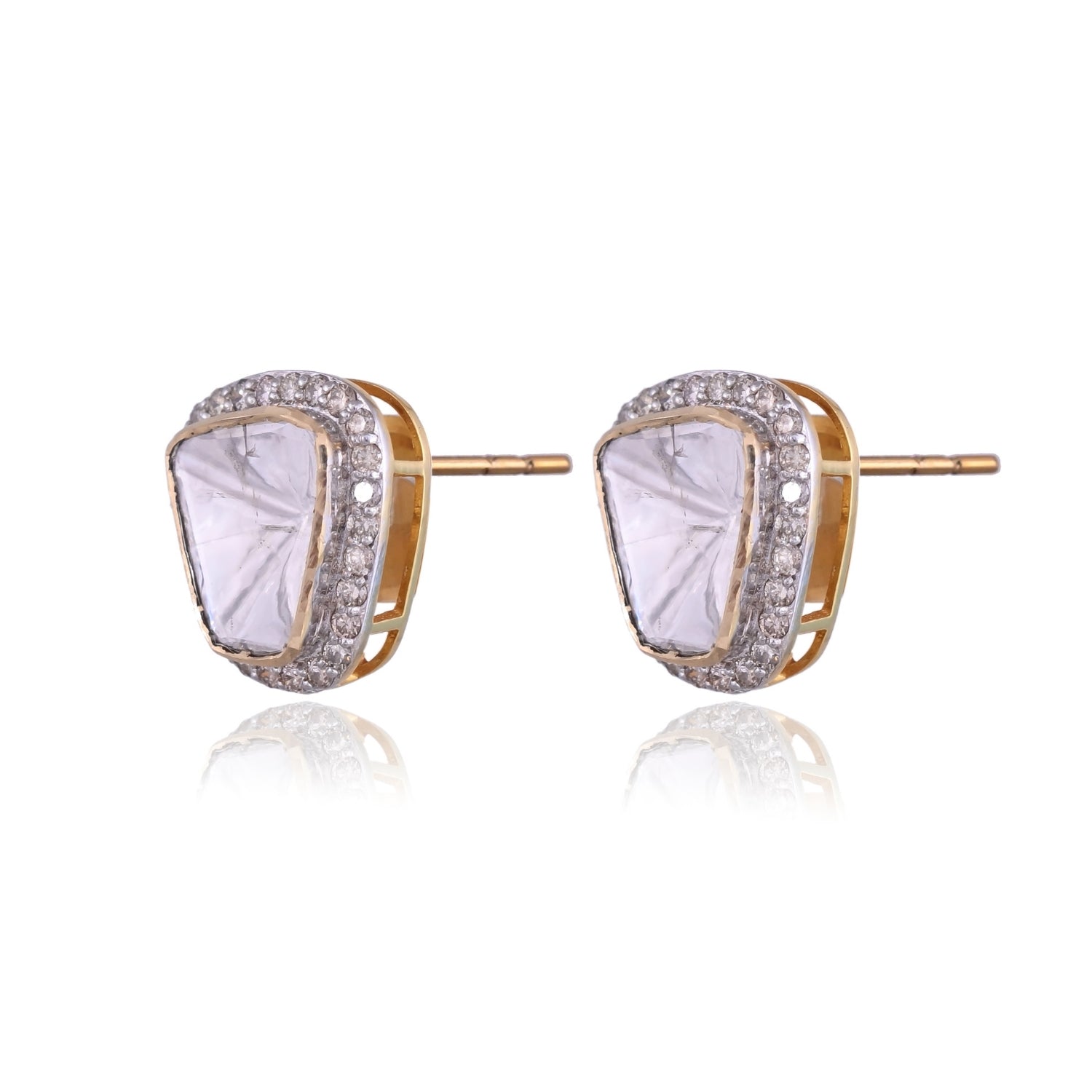First Light Polki Studs
