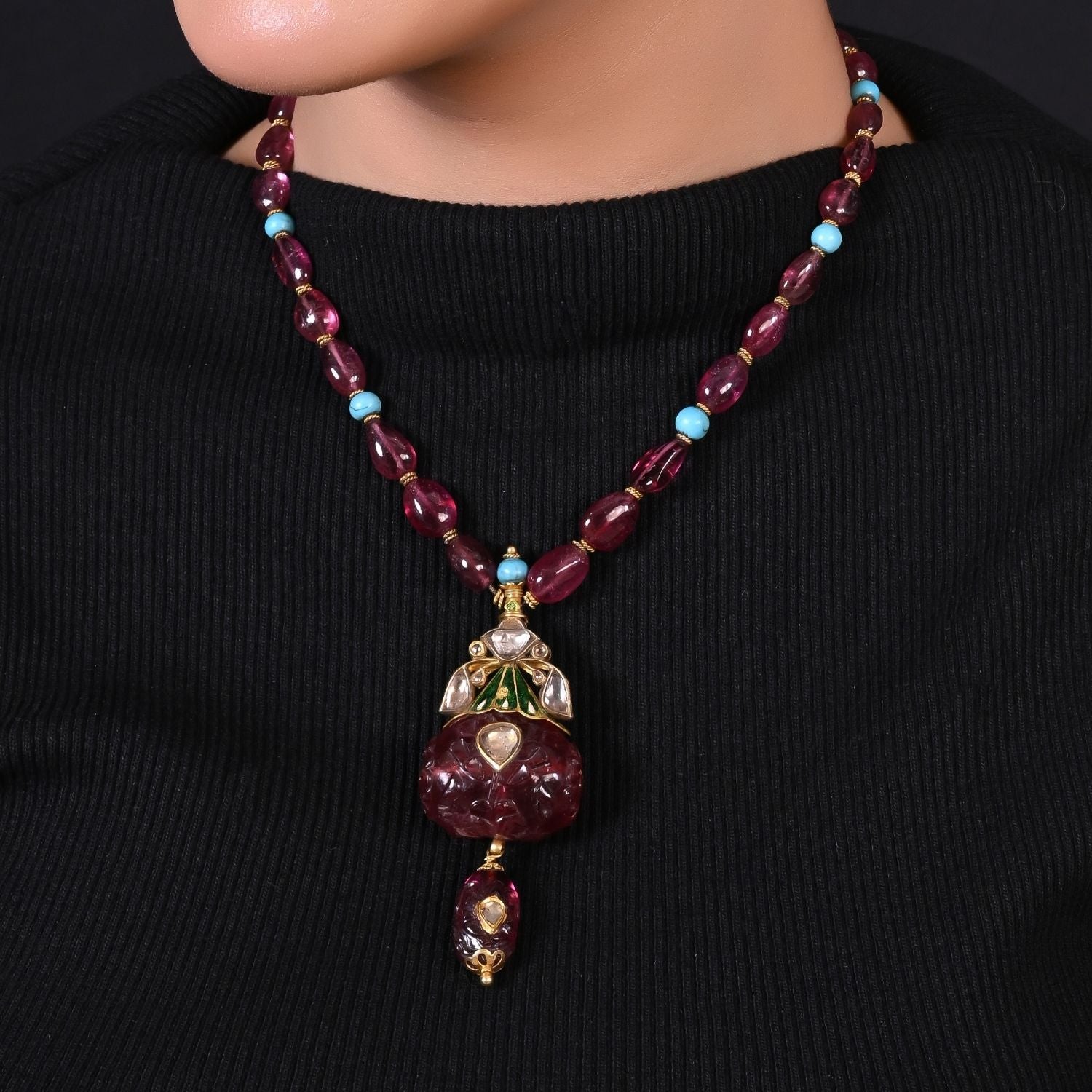 The Sovereign Tourmaline Pendant Set