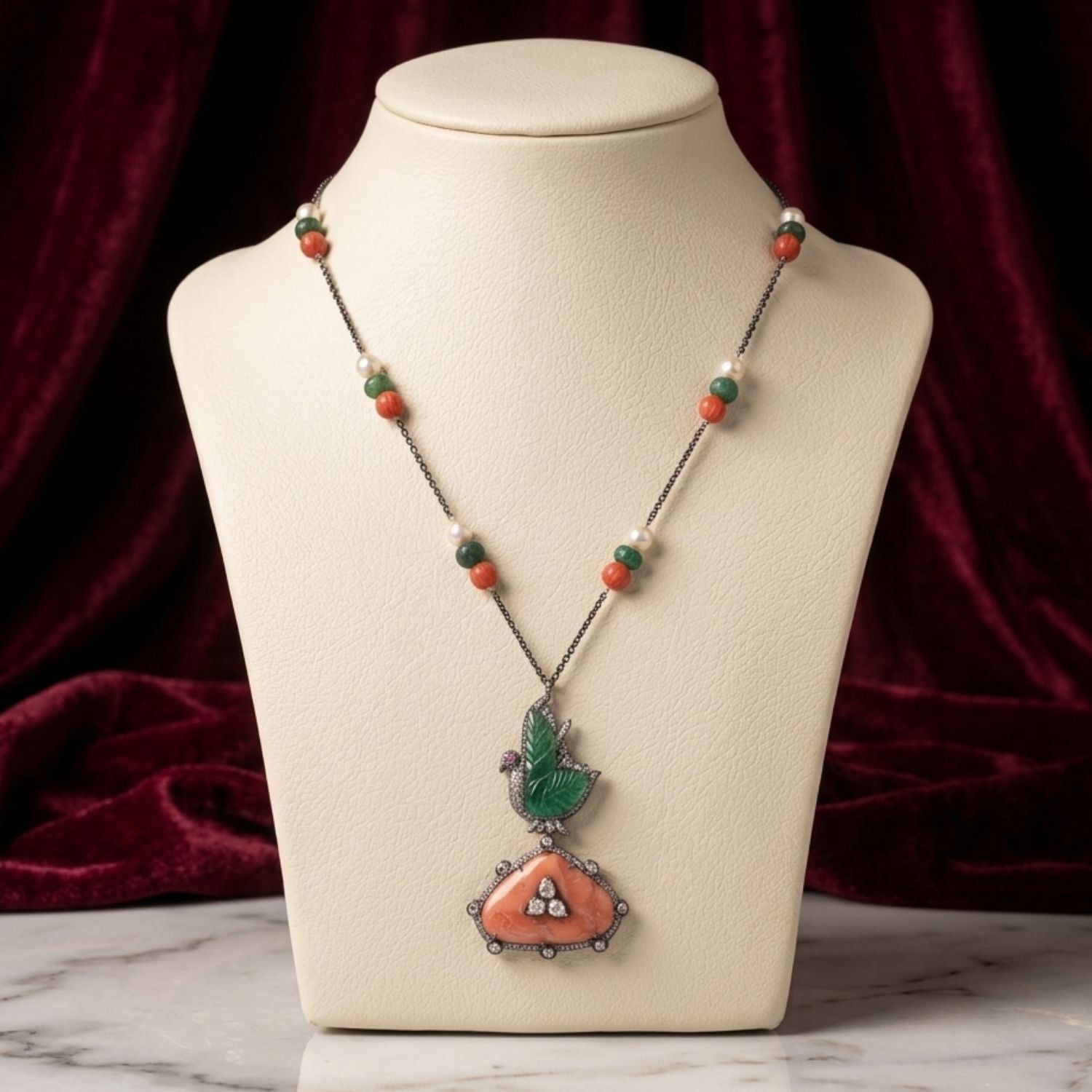 The Coral Prisma Pendant