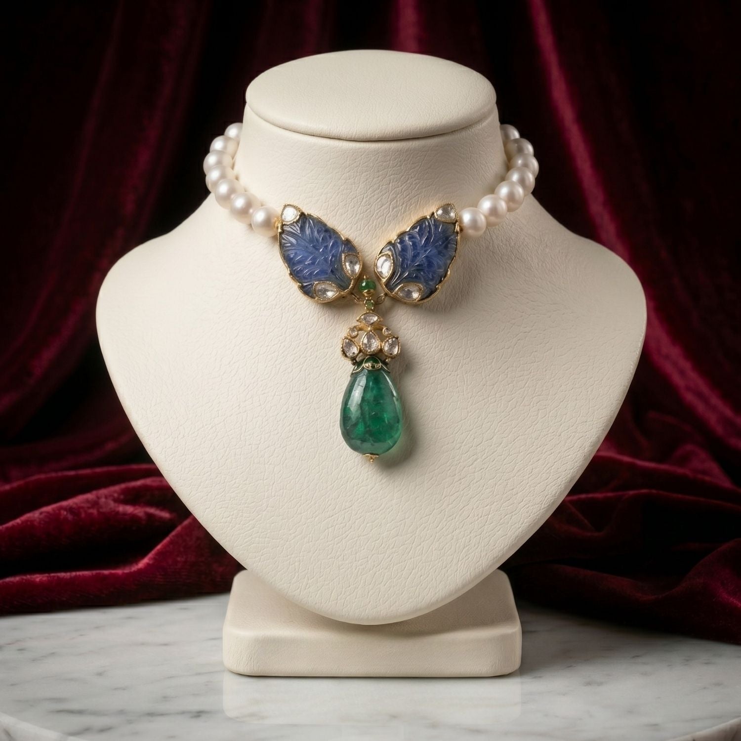 The Tanzanite Wing Pendant