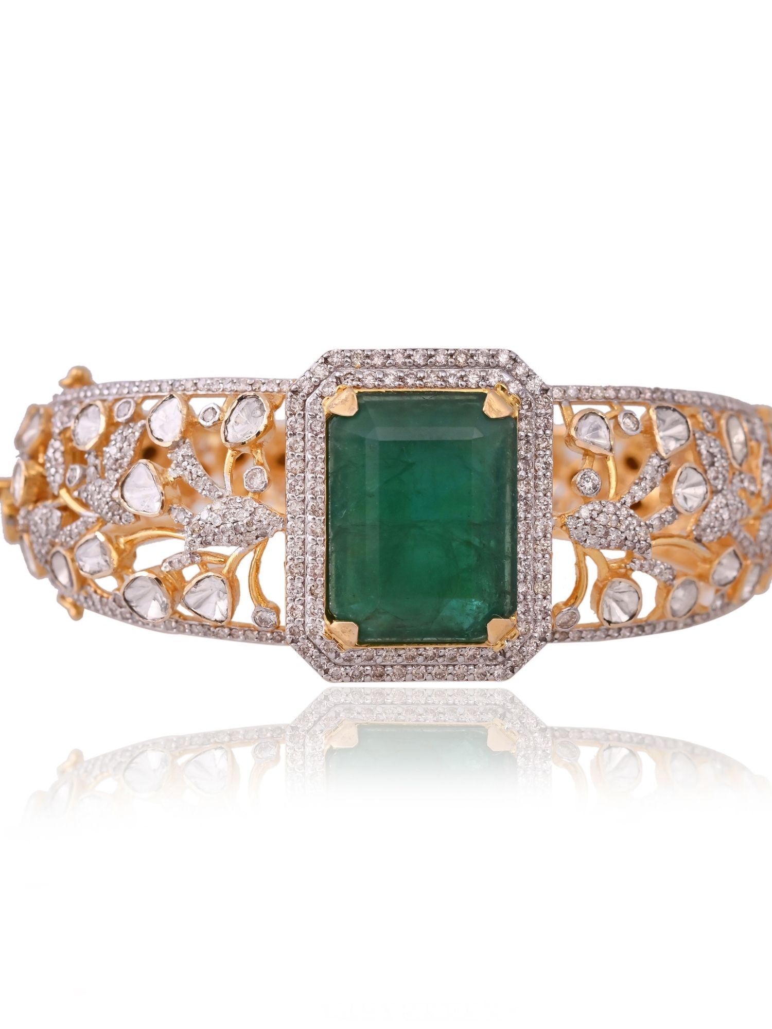 Verdant Muse Emerald Bracelet