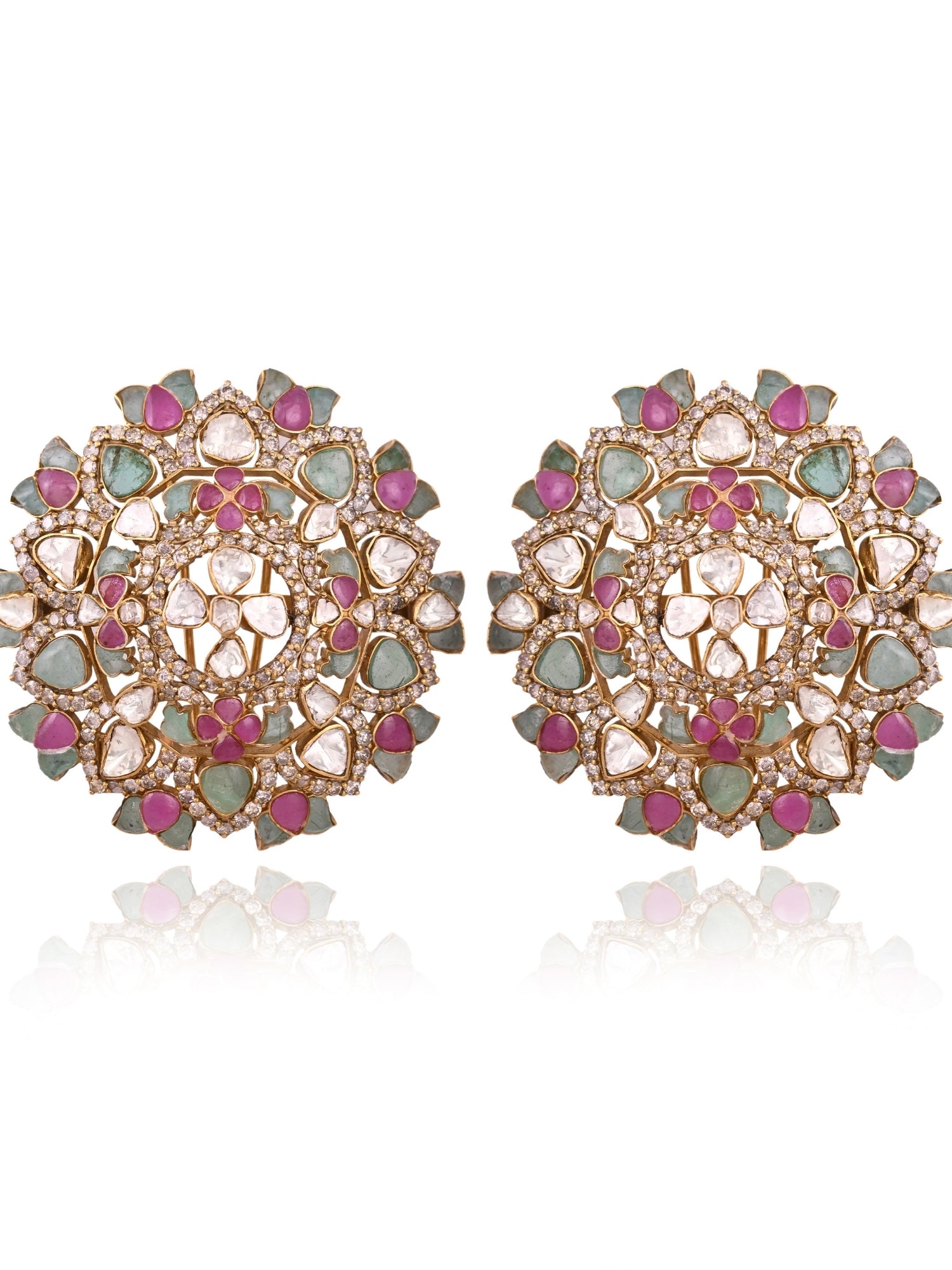 Floraison Circle Earrings