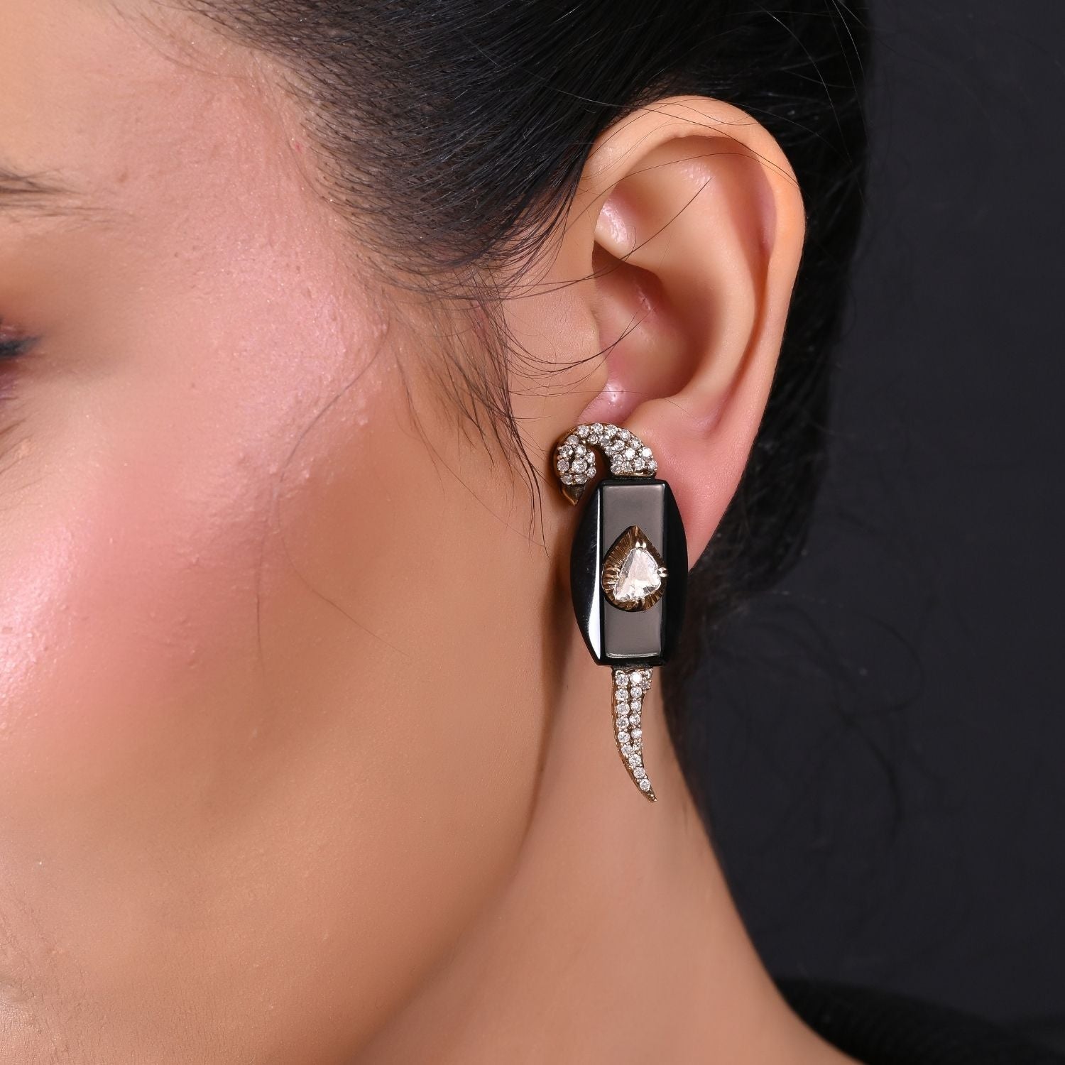 Stellar Polki Earrings