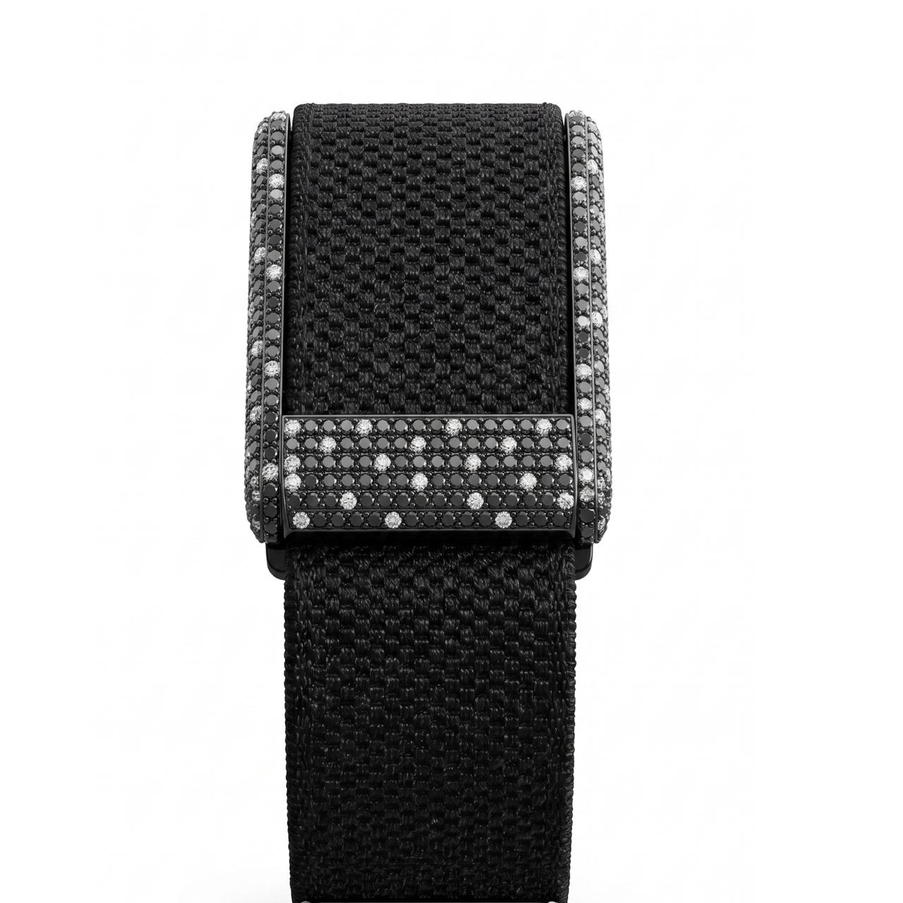 The Noir Black & White Diamond WHOOP 4.0 Case